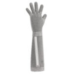 1332-22CM-Five Finger Glove with Extended Cuff Textile Strap