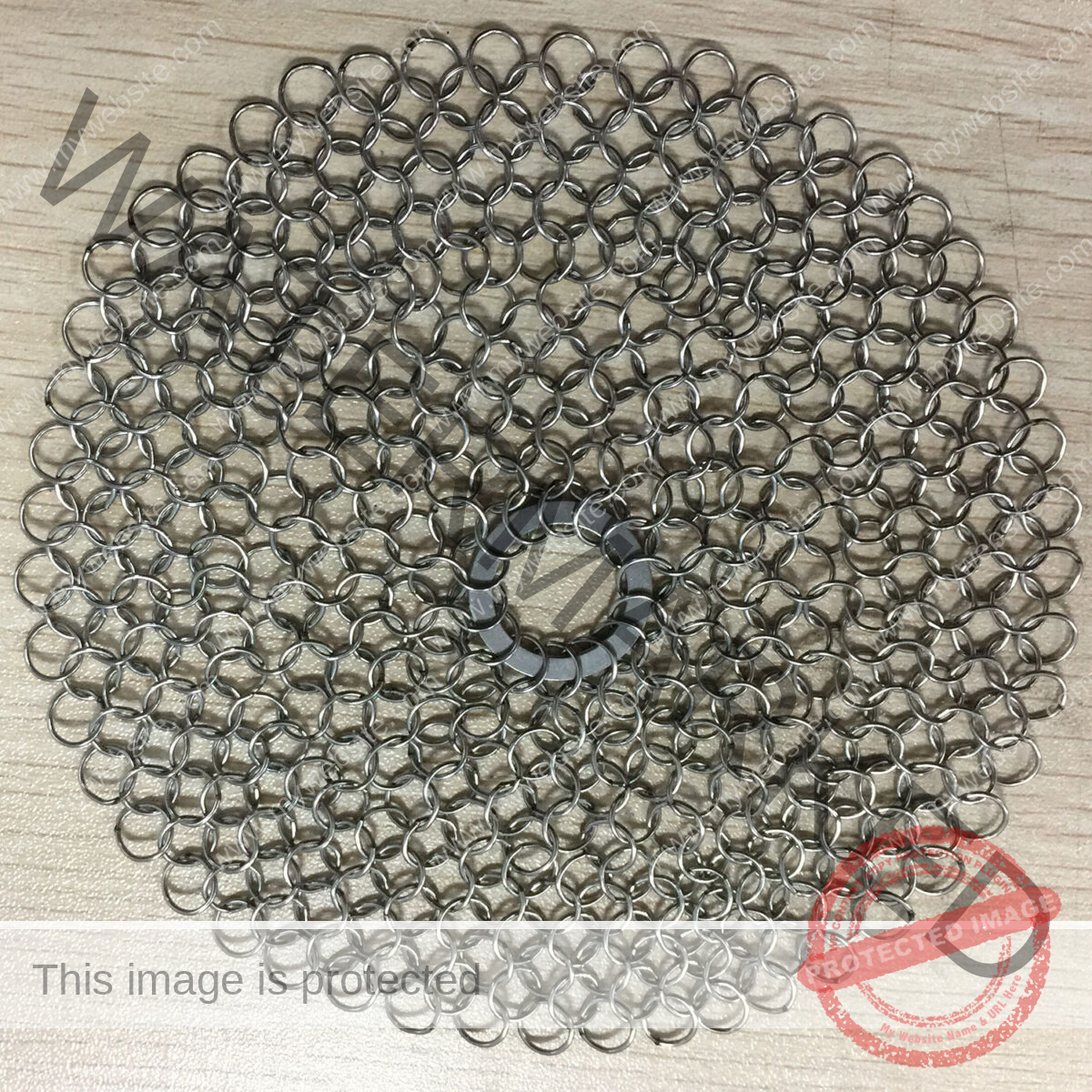 Chain Mail Scrubber
