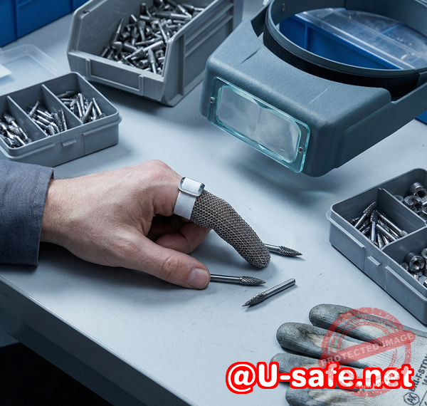 Steel Metal Chainmail PPE for Extreme Environments Steel Metal Chainmail PPE for Extreme Environments