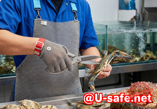 Stainless Steel Chainmail Protection Against Professional Cutting